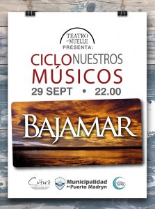 “BAJAMAR” SE PRESENTARÁ EN EL CICLO NUESTROS MÚSICOS