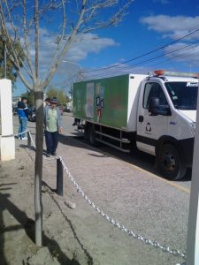 LLEGA EL PUNTO LIMPIO MÓVIL DE GIRSU AL BARRIO PATAGONIA 
