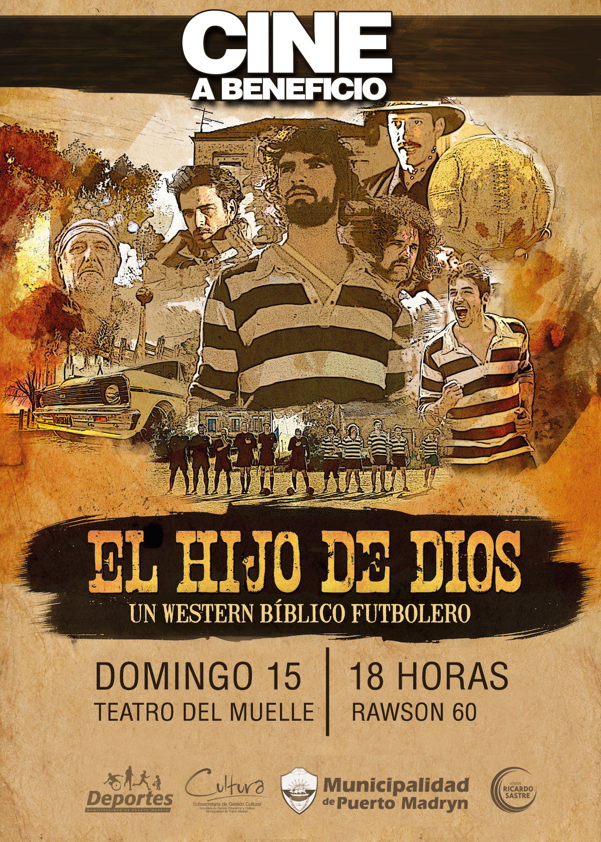 FUNCIÓN DE CINE A BENEFICIO DEL PROFESOR MATÍAS VILLA