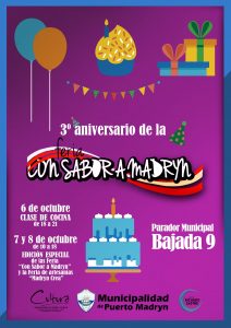 “CON SABOR A MADRYN” CUMPLE TRES AÑOS