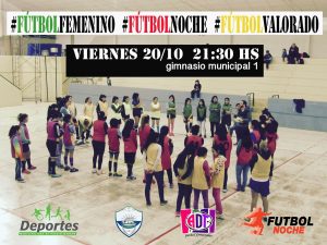 SE VIENE EL CUARTO ENCUENTRO DE FÚTBOL NOCHE FEMENINO