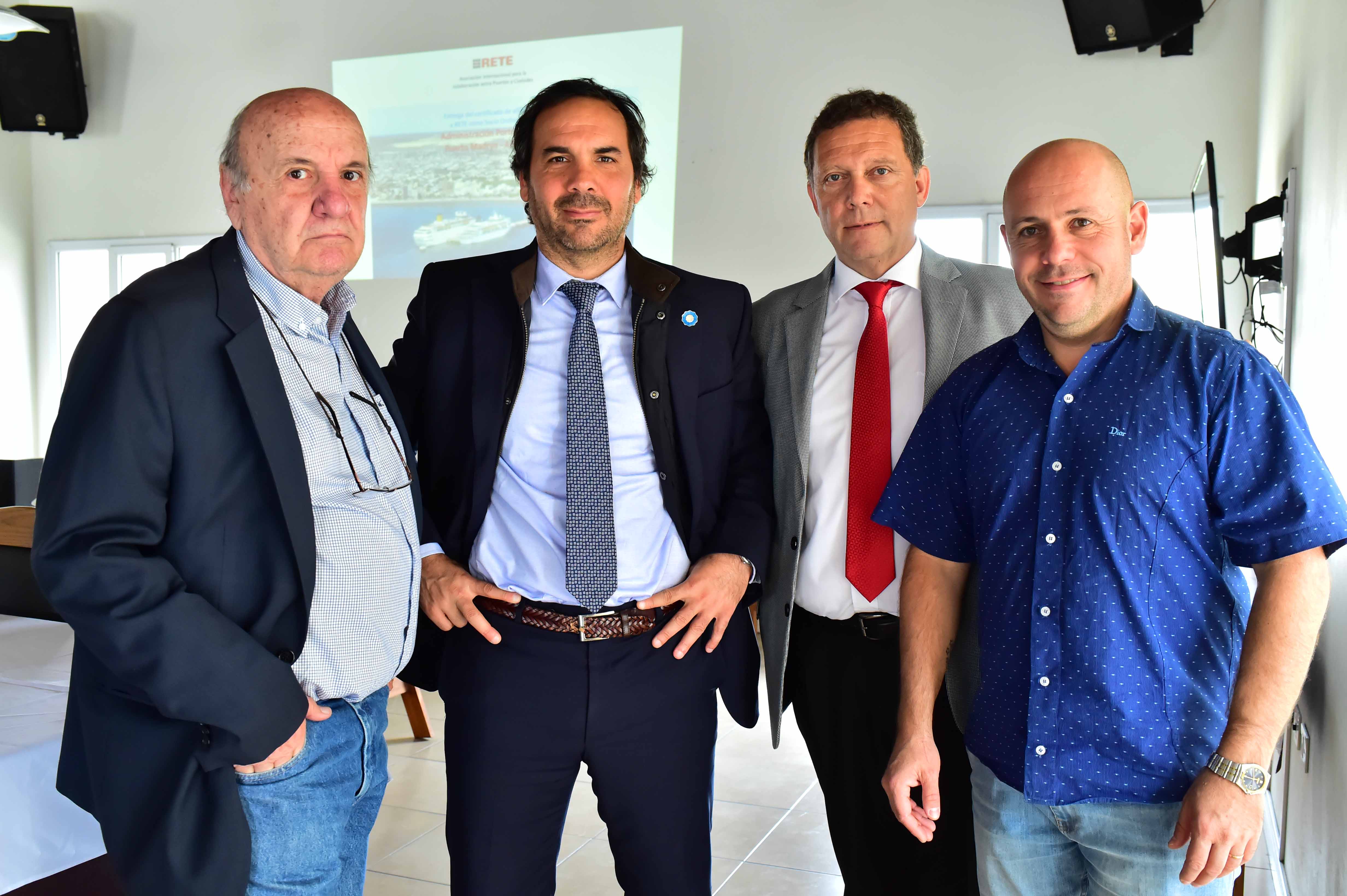 SASTRE EN LA VISITA DEL ADMINISTRADOR GENERAL DE PUERTOS DE NACIÓN
