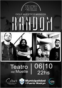 RANDOM SE PRESENTARÁ EN EL CICLO “NUESTROS MÚSICOS”