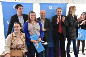 SASTRE ACOMPAÑÓ A LA VICEPRESIDENTA EN SU RECORRIDA POR DISTINTOS SECTORES DE MADRYN 
