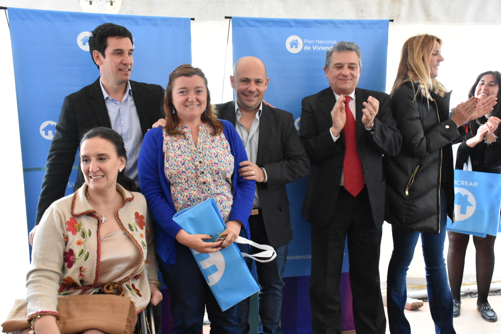 SASTRE ACOMPAÑÓ A LA VICEPRESIDENTA EN SU RECORRIDA POR DISTINTOS SECTORES DE MADRYN 