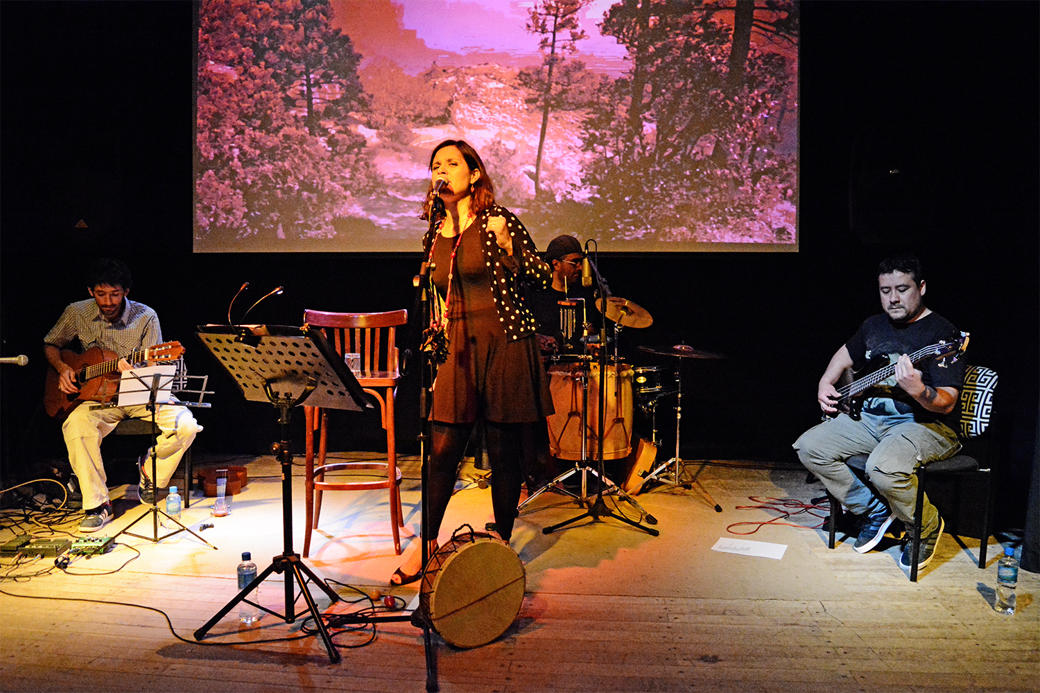 EXCELENTE CONCIERTO DE BETANIA CRESPO EN EL TEATRO DEL MUELLE