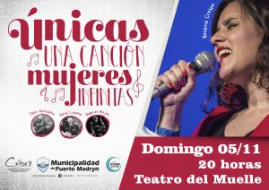 BETANIA CRESPO PRESENTA “ÚNICAS. UNA CANCIÓN. MUJERES INFINITAS”