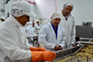 SASTRE RECORRIÓ LA FIRMA “GRECIAMAR”