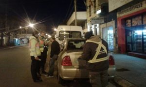 REALIZARON OPERATIVOS DE SEGURIDAD VIAL EN EL CENTRO DE LA CIUDAD