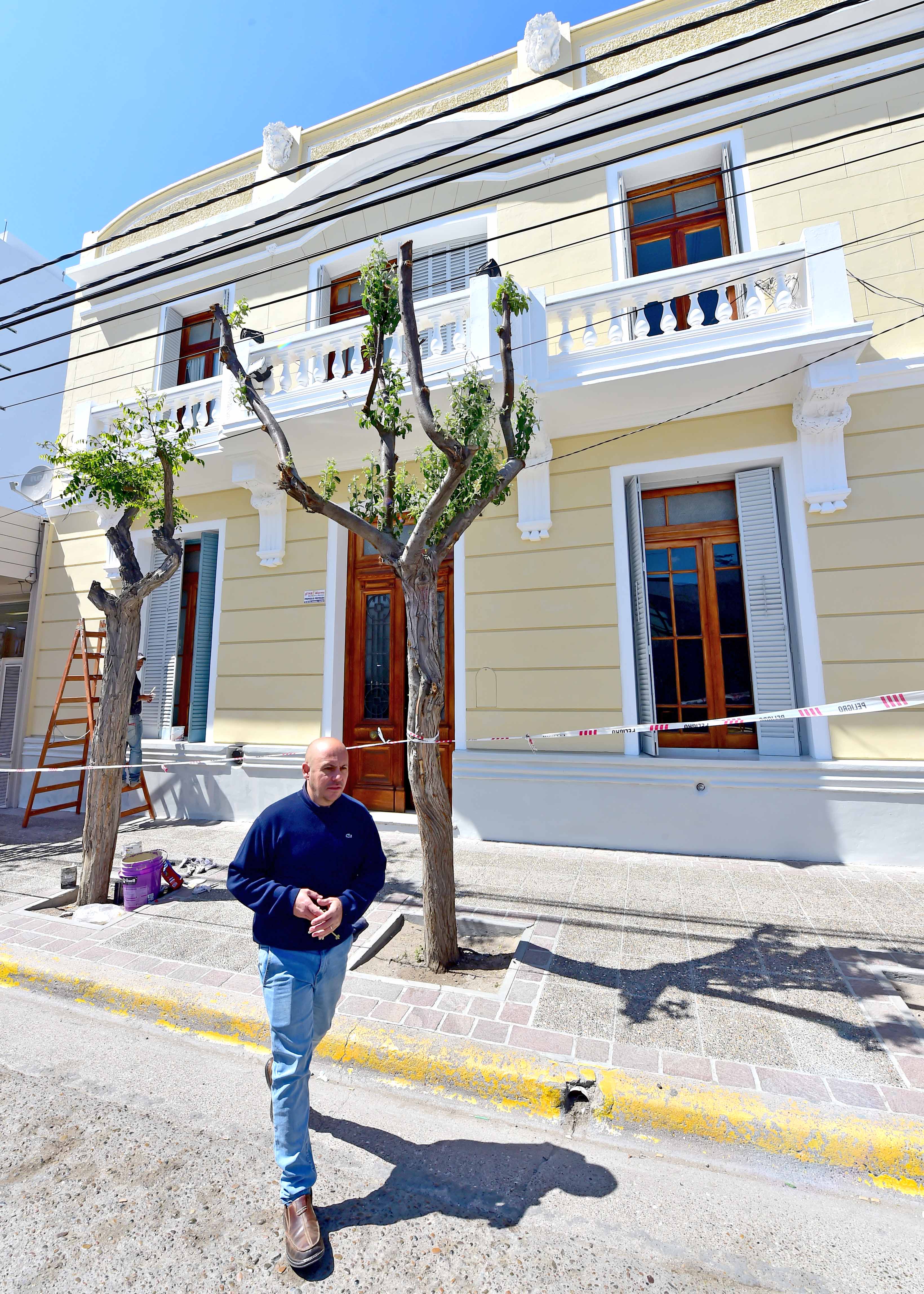 SASTRE VALORIZÓ LA “PUESTA EN VALOR DE UN EDIFICIO COMO LA CASA DE LA CULTURA”