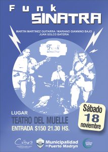 RECITAL DE “FUNK SINATRA” EN EL TEATRO DEL MUELLE
