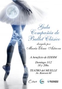 INVITAN A LA GALA DEL BALLET DIRIGIDO POR MARÍA ELENA ASTROVA