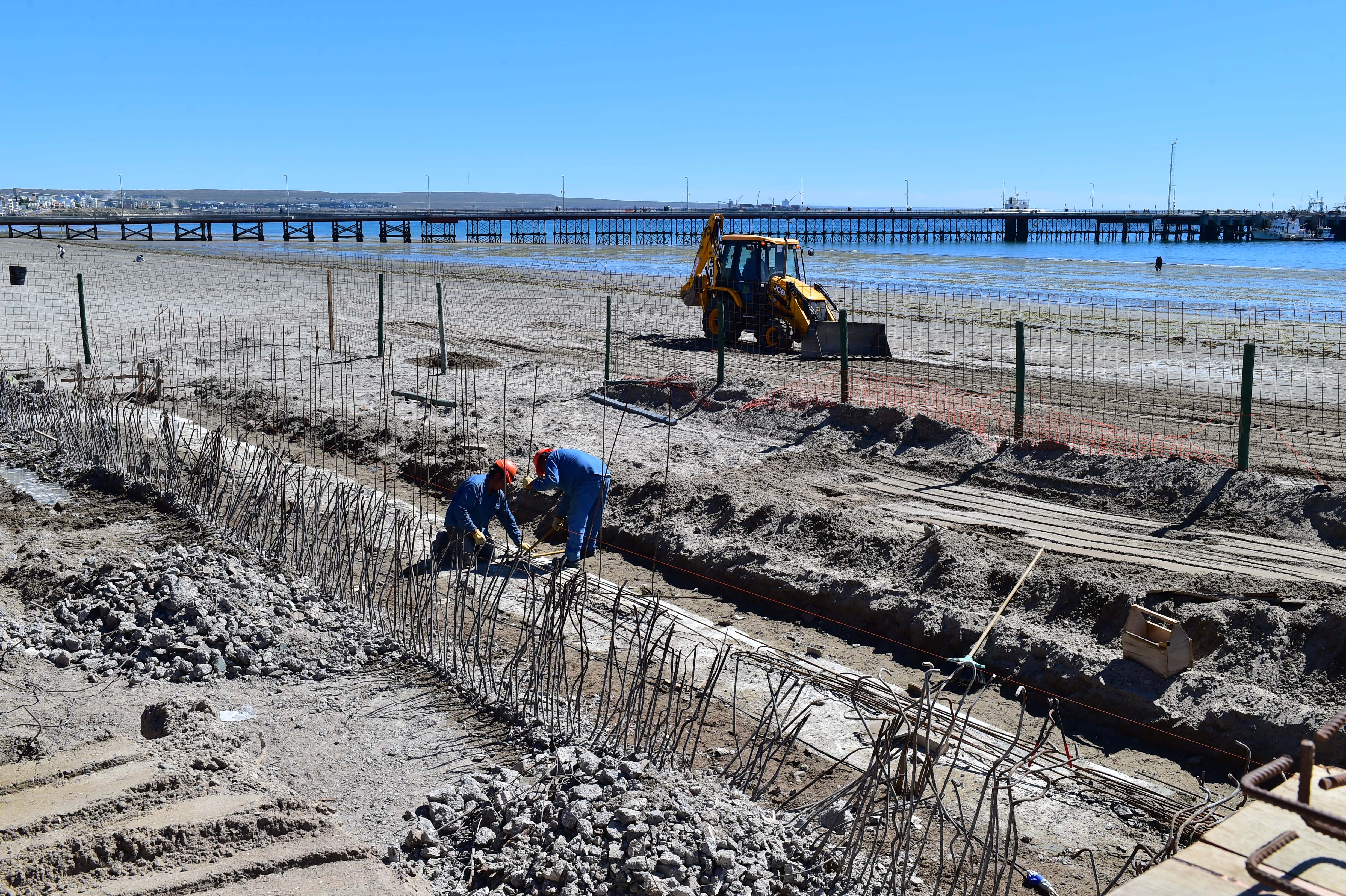 SASTRE DESTACÓ LA “GRAN CANTIDAD DE OBRAS EN EJECUCIÓN” EN MADRYN