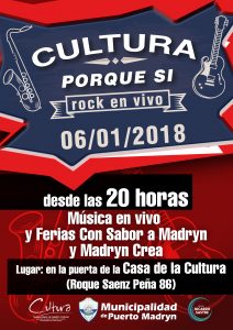 LLEGA “CULTURA PORQUE SI”