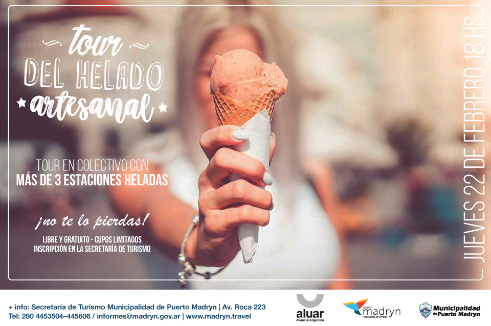 SE VIENE EL PRIMER TOUR DEL HELADO ARTESANAL