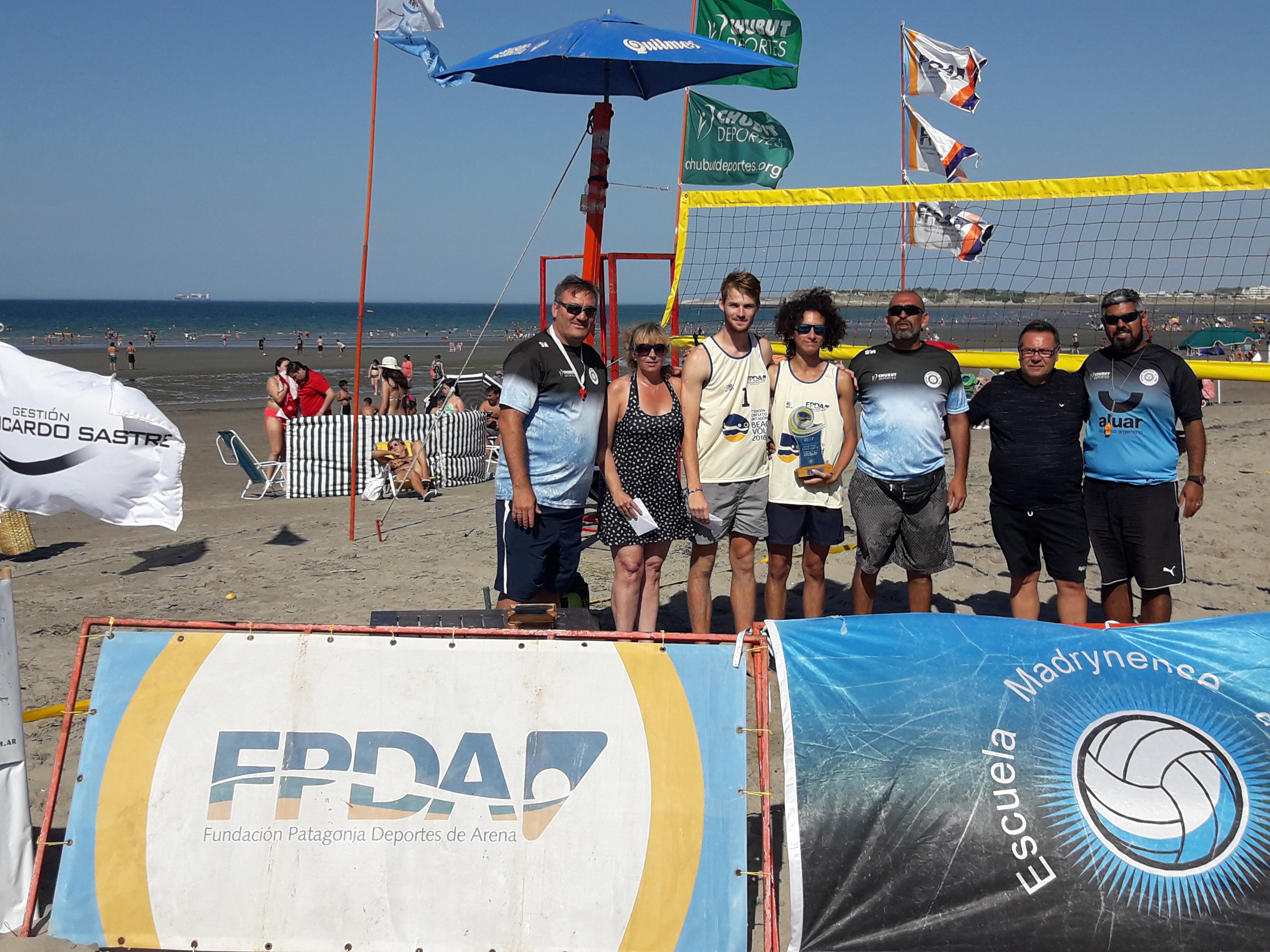 PROTAGONISMO MADRYNENSE EN EL CIRCUITO PATAGÓNICO DE BEACH VÓLEY