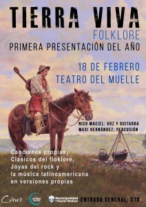 RECITAL DE “TIERRA VIVA” EN EL TEATRO DEL MUELLE