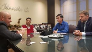 SASTRE EN RED CHAMBER: “BUSCAREMOS AMPLIAR LA MATRIZ PRODUCTIVA DE MADRYN”
