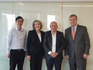 SASTRE CON LA VICEPRESIDENTA DE TURISMO EJECUTIVO DE LOS ÁNGELES