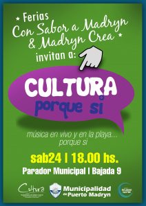 SE VIENE UNA NUEVA EDICIÓN DE “CULTURA POR QUE SÍ”