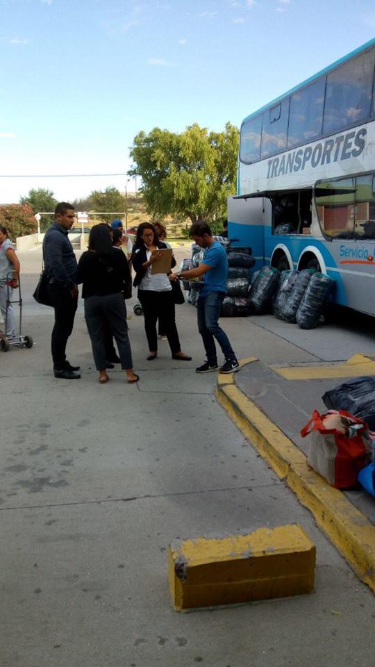 IMPORTANTE OPERATIVO EN LA TERMINAL DE ÓMNIBUS