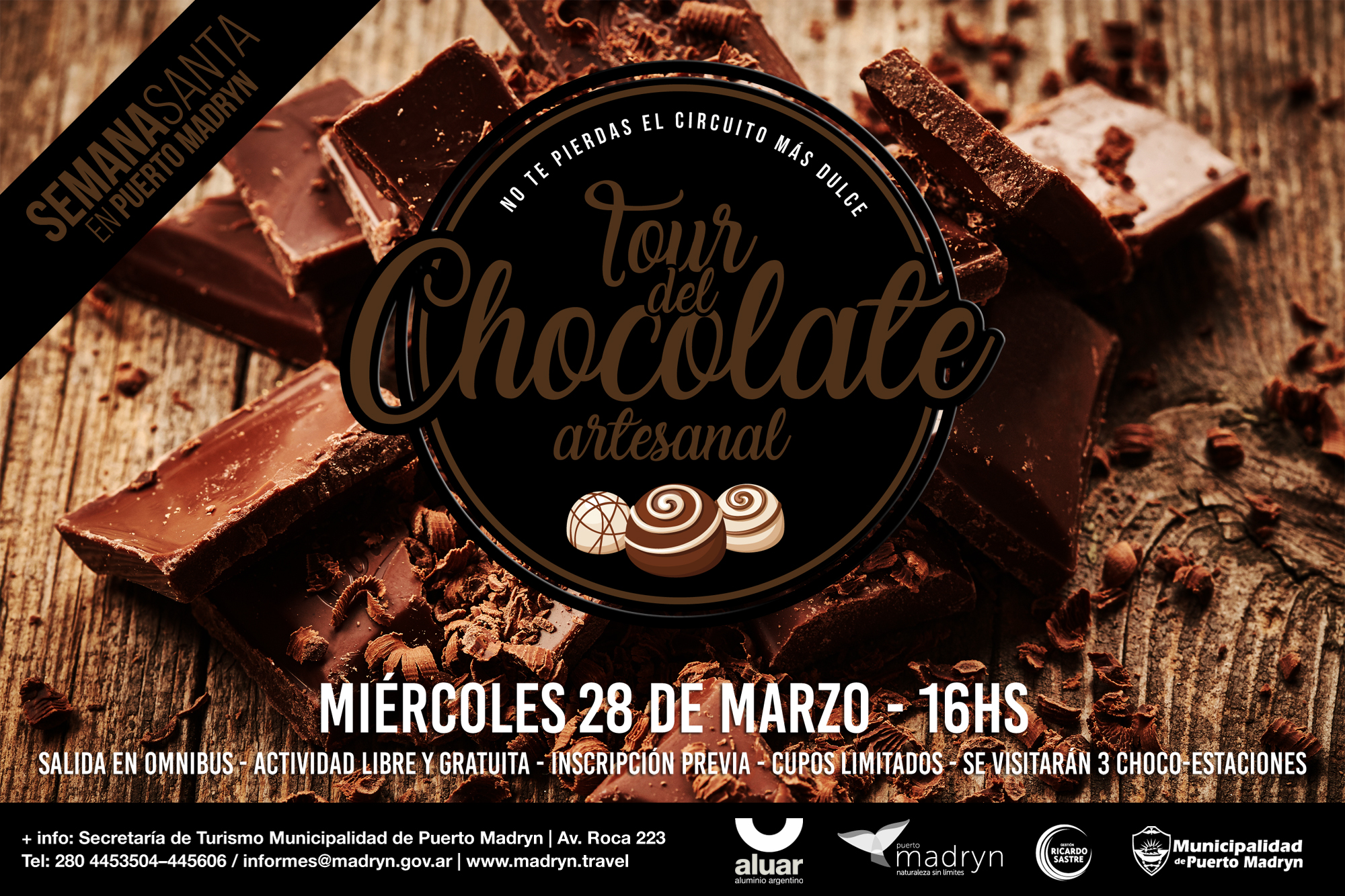 NOVEDADES PARA SEMANA SANTA EN MADRYN