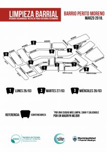 RECOLECCIÓN DE RESIDUOS VOLUMINOSOS: DEL LUNES AL JUEVES EN EL BARRIO PERITO MORENO