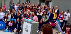 SASTRE ENTREGÓ VIVIENDAS DEL PROCREAR CON AUTORIDADES DE NACIÓN