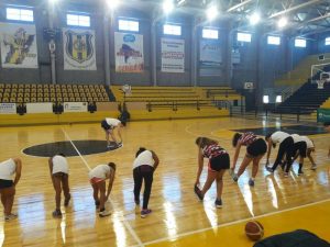 LA EX INTEGRANTE DE LA SELECCIÓN ARGENTINA DE BÁSQUET PAULA REGGIARDO PASÓ POR MADRYN 