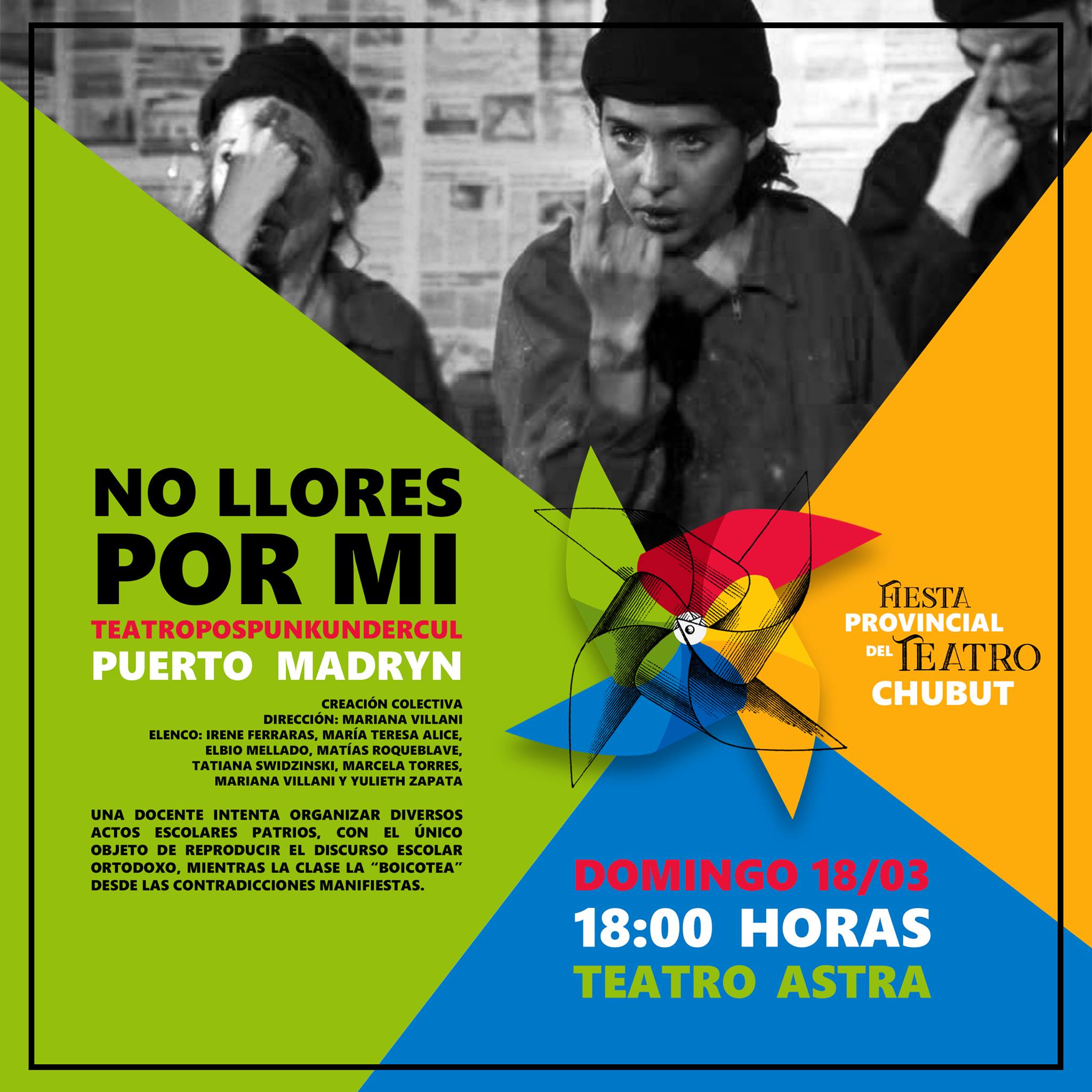 “TEATROPOSPUNKUNDERCUL” SE PRESENTARÁ EN LA FIESTA PROVINCIAL DEL TEATRO