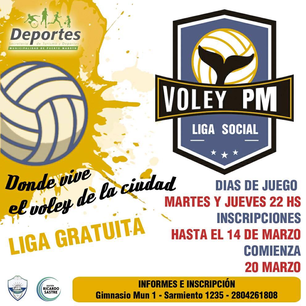 VUELVE LA LIGA SOCIAL DE VÓLEY