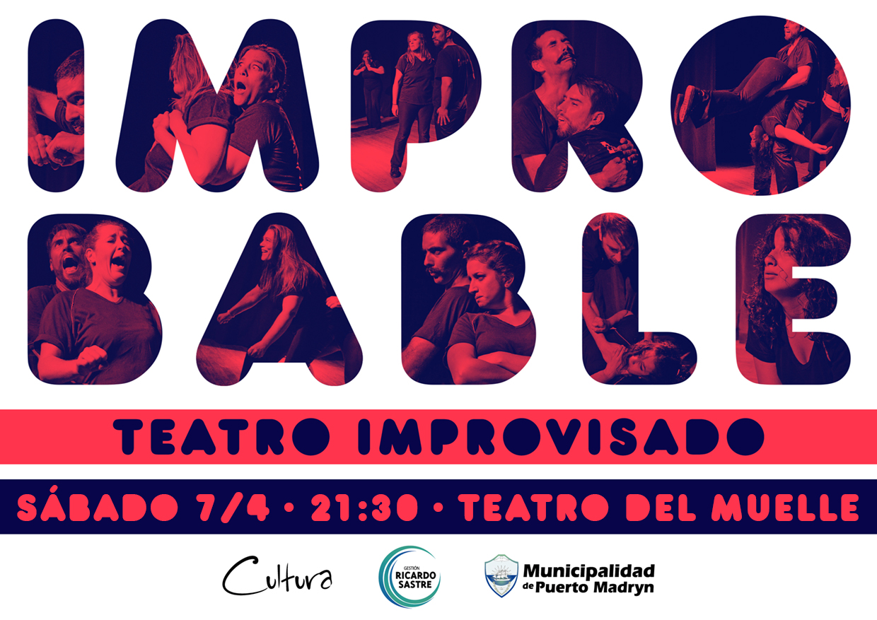 LA COMPAÑÍA “IMPROBABLE” SE PRESENTARÁ EN EL TEATRO DEL MUELLE