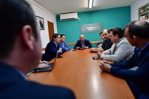 SASTRE PRETENDE LA INSTALACIÓN DEFINITIVA DE MARISCOPE Y EL TRABAJO CURRICULAR CON LA ESCUELA DE PESCA