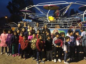 MÁS DE 350 CHICOS DE DISTINTOS BARRIOS VISITARON EL MEGA PARK