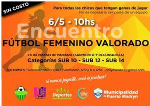 LAS CHICAS A LA CANCHA