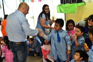 EL INTENDENTE  VISITÓ EL CDI 4 DE LA ZONA OESTE Y REPUDIÓ EL ROBO A LA ESCUELA DE PESCA