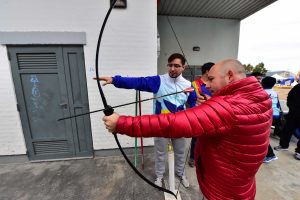 SASTRE RECORRIÓ LA EXITOSA “EXPO DEPORTES”