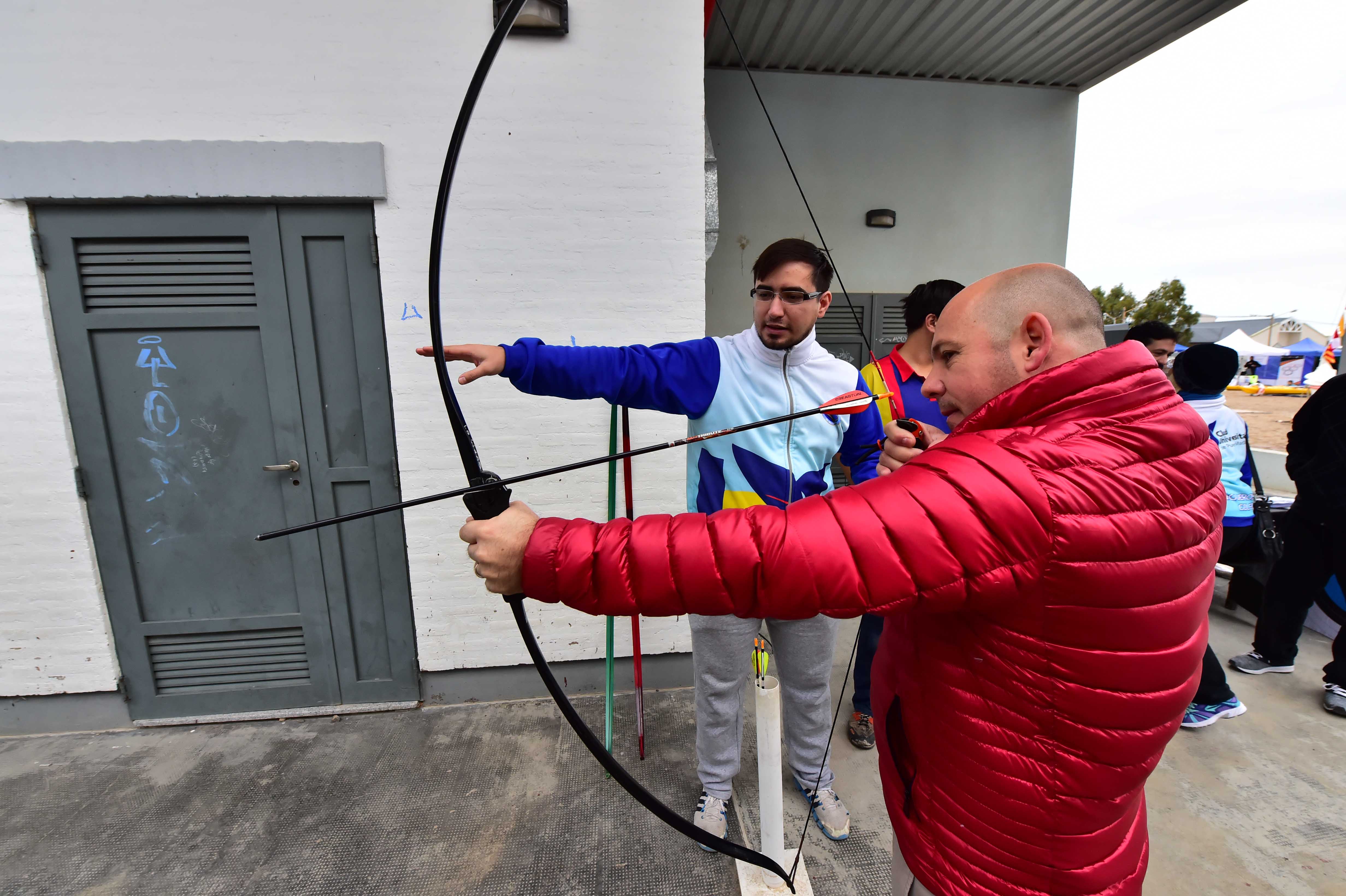 SASTRE RECORRIÓ LA EXITOSA “EXPO DEPORTES”