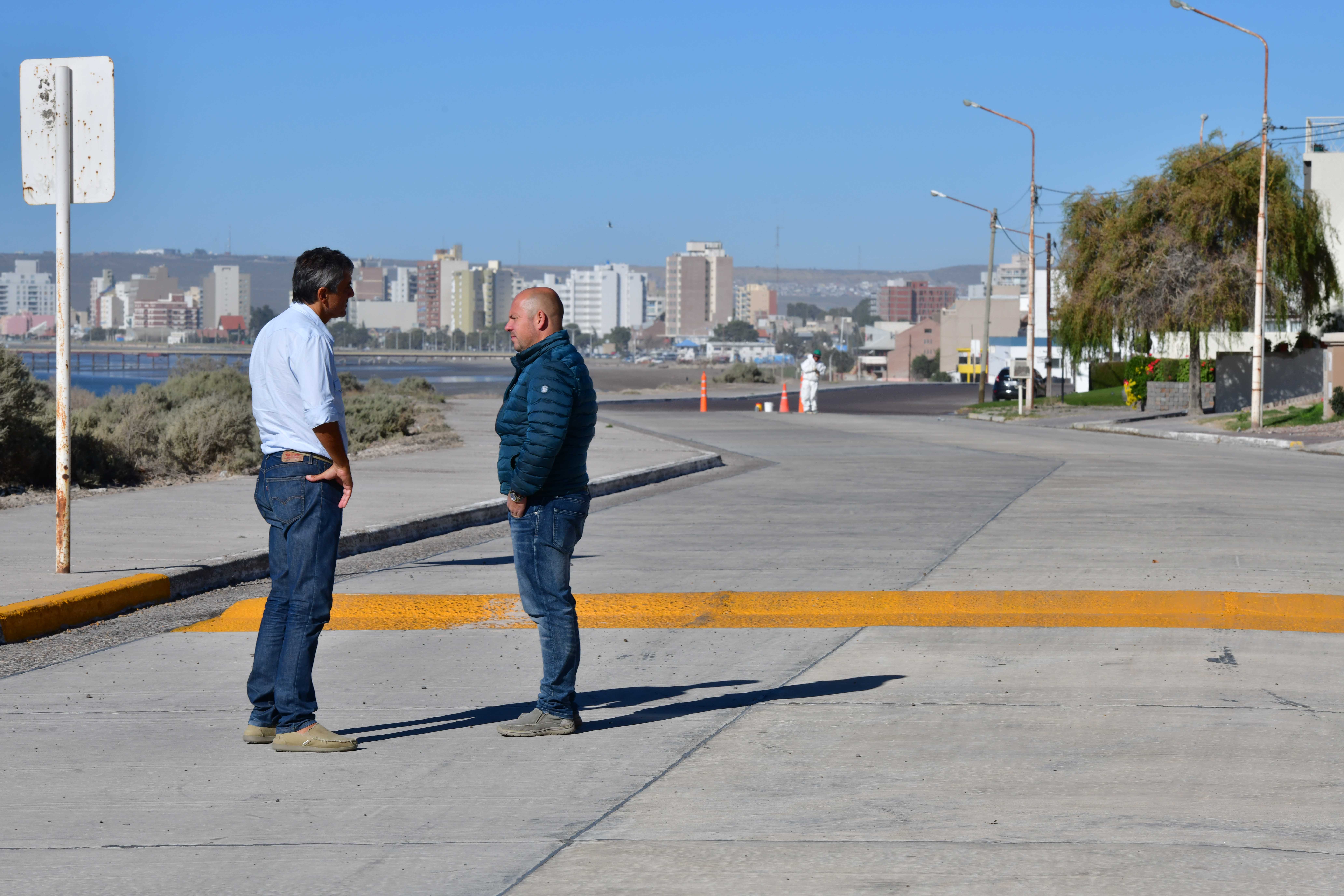SASTRE DESTACÓ LA REVALORIZACIÓN DEL FRENTE COSTERO CON LA FINALIZACIÓN DEL ASFALTO