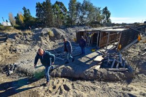 SASTRE RECORRIÓ OBRAS DE INFRAESTRUCTURA EN QUINTAS DEL MIRADOR Y SOLANA