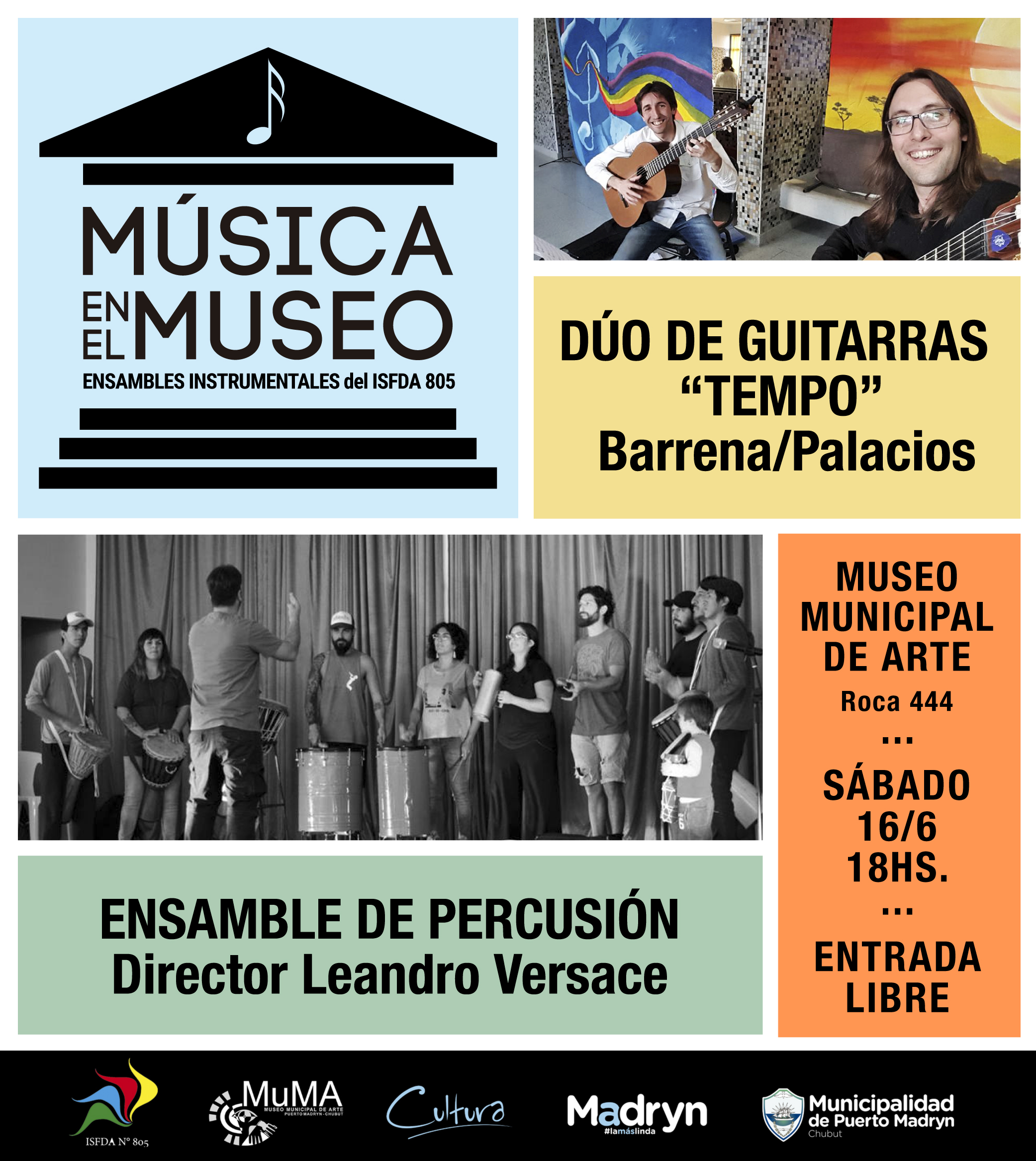 HABRÁ MÚSICA EN EL MUSEO MUNICIPAL DE ARTE ESTE FIN DE SEMANA 