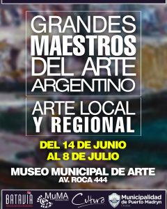 UNA MUESTRA CON GRANDES OBRAS DEL ARTE NACIONAL, REGIONAL Y LOCAL 