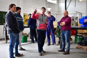SASTRE VALORÓ EL TRABAJO CONJUNTO DEL PRIVADO CON LA OFICINA DE EMPLEO MUNICIPAL