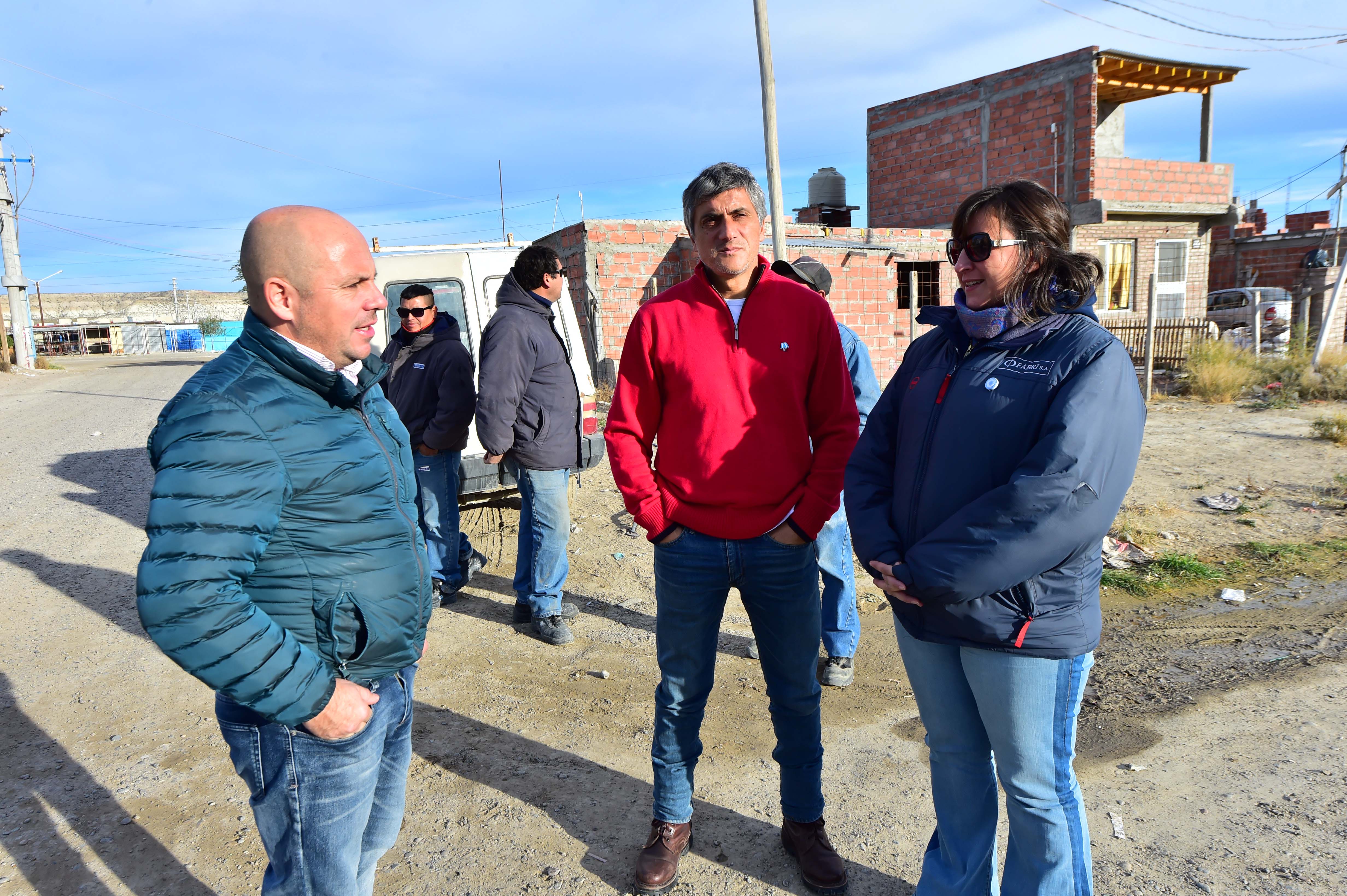 SASTRE CALIFICÓ DE “HISTÓRICA” LA OBRA DE ENERGÍA DEL BARRIO PROGRESO QUE YA SE PUSO EN MARCHA