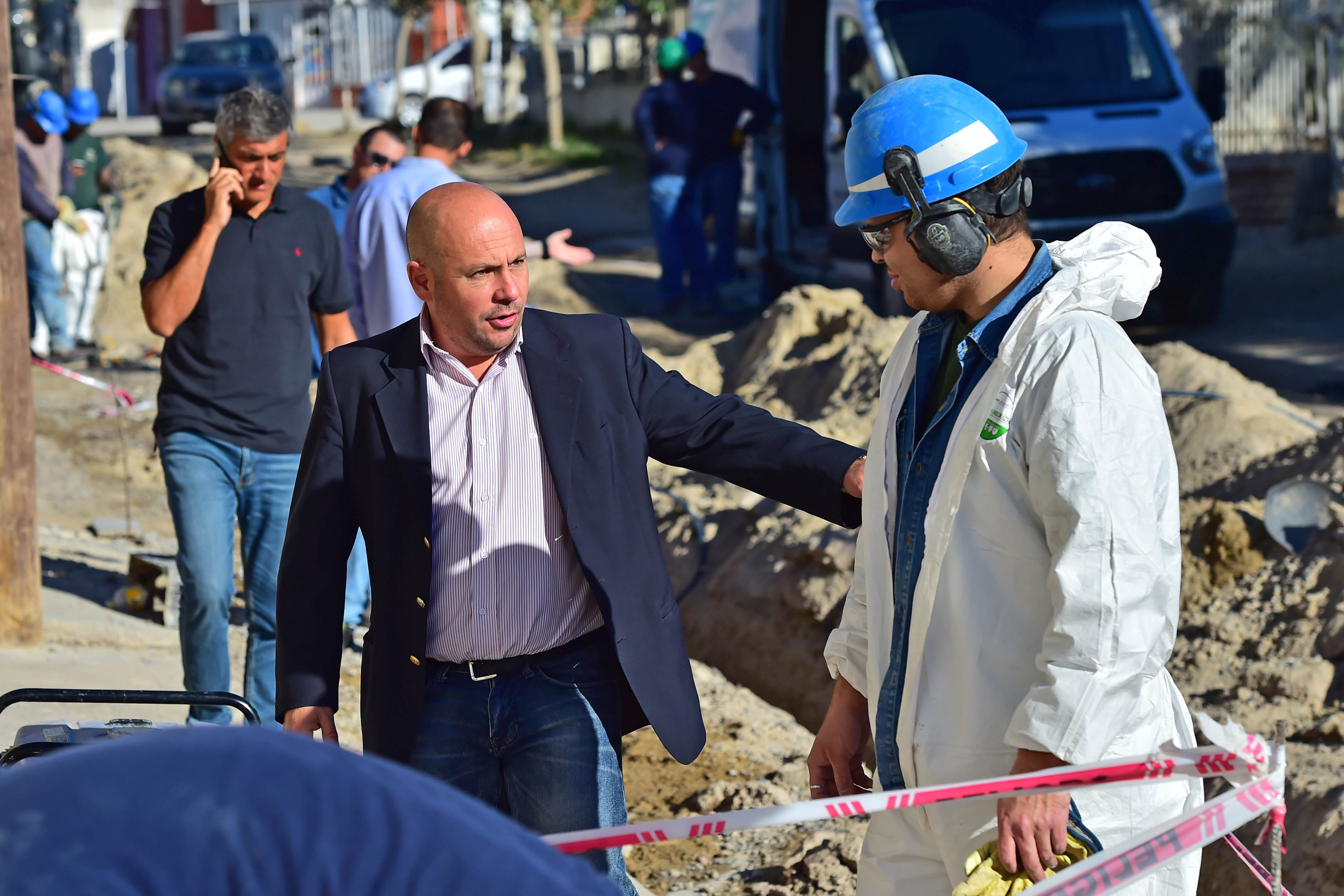 SASTRE ANUNCIÓ QUE ESTA SEMANA COMIENZA EL ÚLTIMO TRAMO DE ADOQUINADO DE VILLARINO