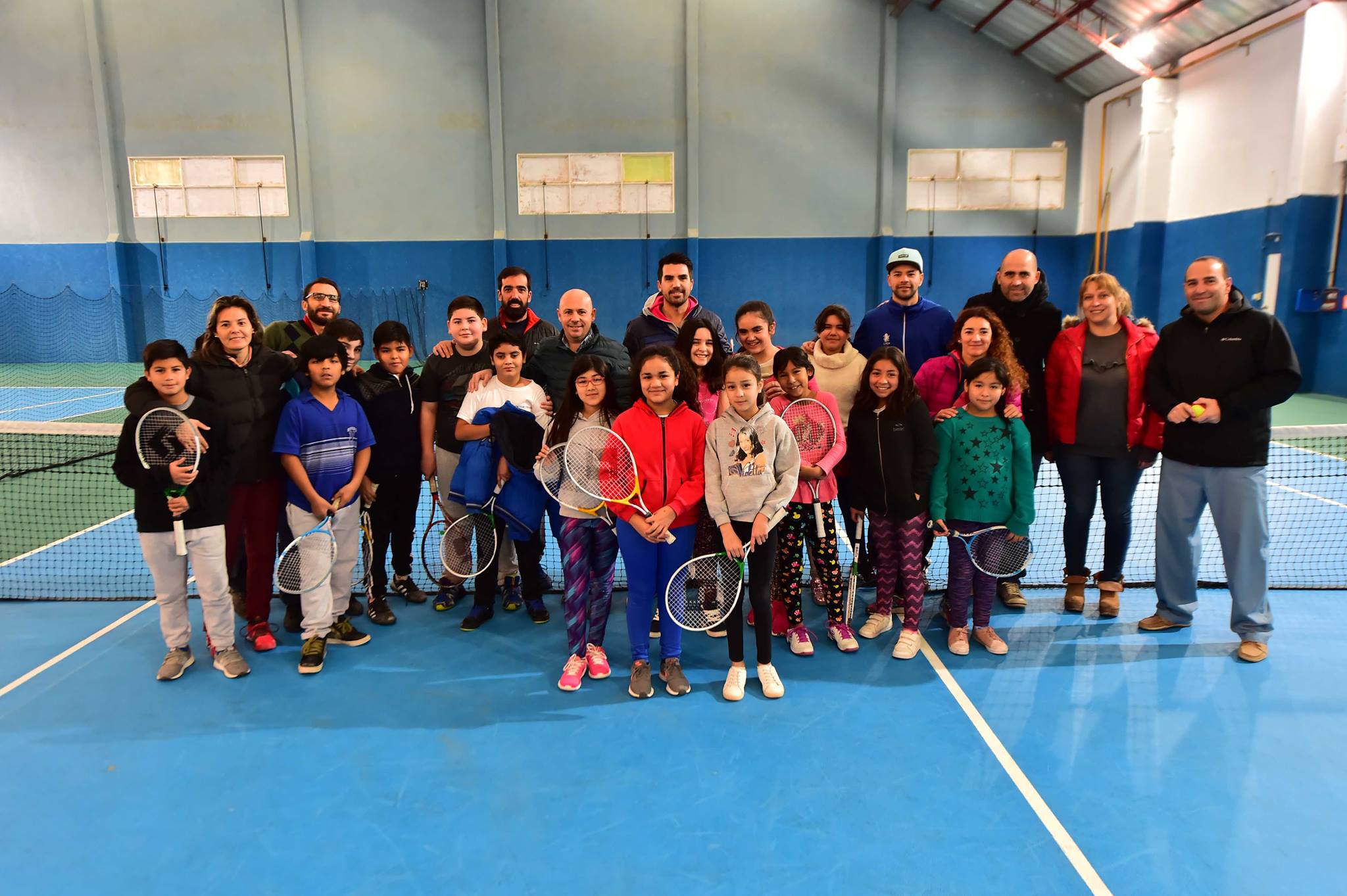 SASTRE VISITÓ EL PROGRAMA “TENIS SOCIAL” EN EL PMTC