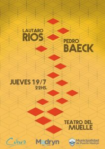 RECITAL DE LAUTARO RÍOS Y PEDRO BAECK EN EL TEATRO DEL MUELLE