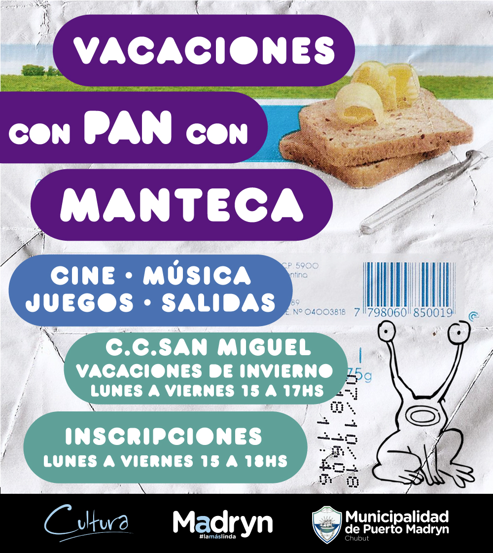 VACACIONES DE INVIERNO EN EL CENTRO CULTURAL SAN MIGUEL