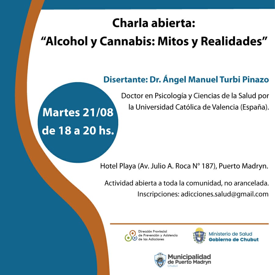 EL ESPECIALISTA ÁNGEL TURBI PINAZO VUELVE A DISERTAR EN MADRYN