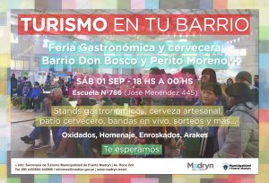 TURISMO EN TU BARRIO: CONVOCATORIA PÚBLICA PARA STANDS